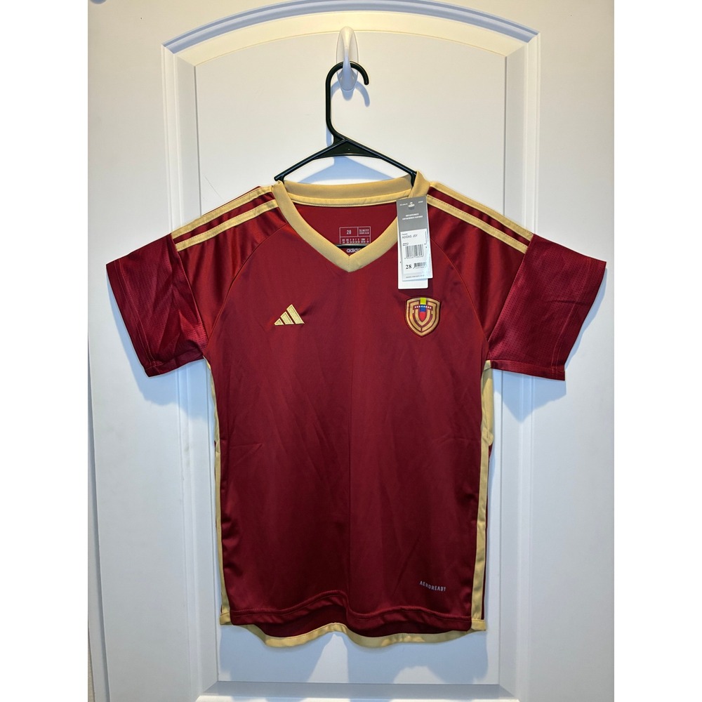 Adidas Venezuelan Youth Soccer Jersey NWT‎ Size 28  (Youth 10/12)